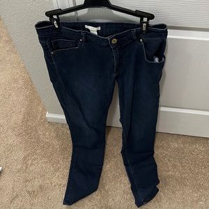 Size 10 H&M skinny jeans dark denim